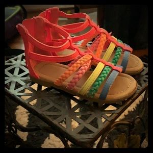 Barely worn girl sandals